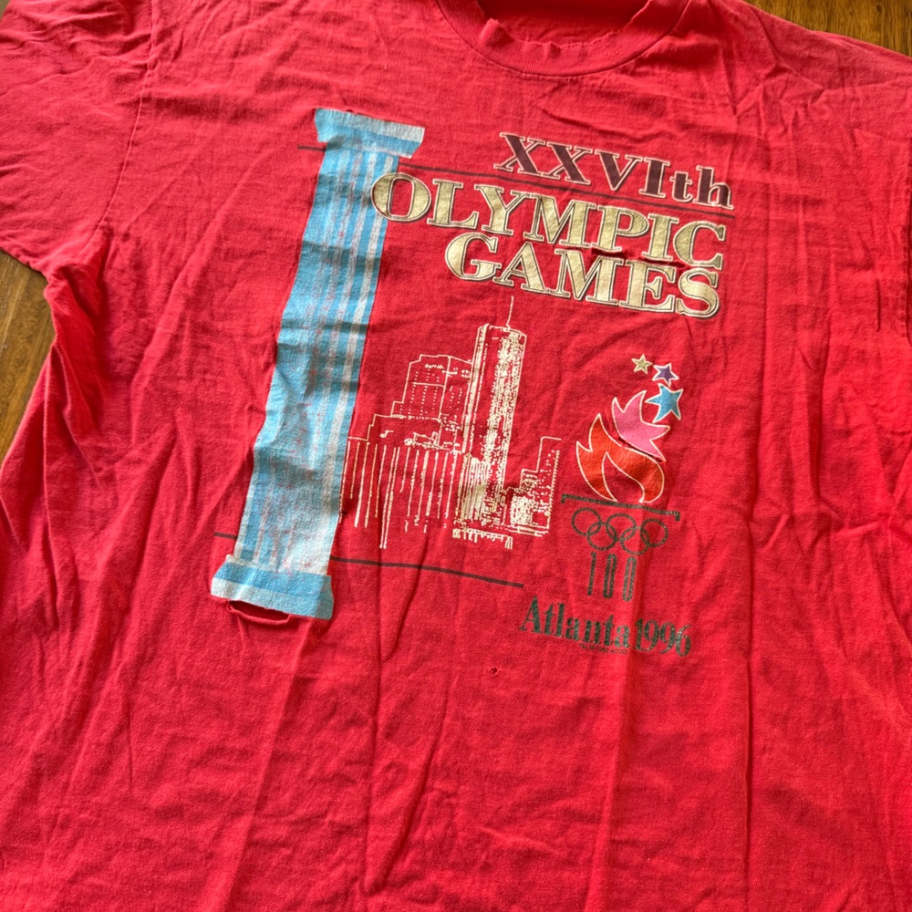 1996 Olympic Games Vintage Graphic T-Shirt